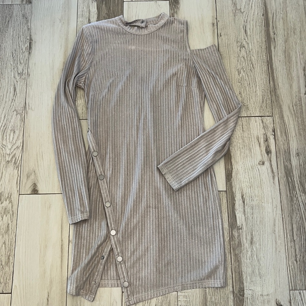 Suede Mini Dress!